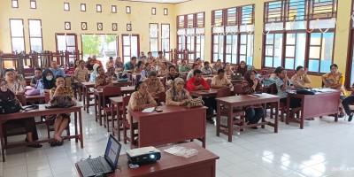 Sosialisasi FingerPrint di SMP Negeri 1 Serui